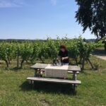 Lisa Ray Instagram - Nothing compares to a wine tasting in the terroir of origin. Feeling rather wistful already about our visit to #ChateaudeMiniere in the #Loire #insightmoments #France