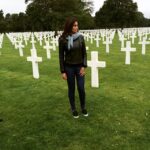 Lisa Ray Instagram - A worthwhile pilgrimage when in #Normandy, the North of France. #InsightMoments #WW2 #NormandyAmericanCemetery