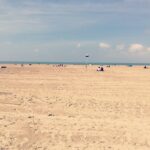 Lisa Ray Instagram – Widest beach I’ve seen in my life. apparently racehorses kick up some sand here when they exercise on the beach in the morning. 
#Deauville #France #InsightVacations