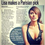 Lisa Ray Instagram – Next stop on the #Travelista trail…France!