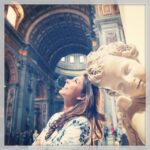 Lisa Ray Instagram - Going head to head at St Paul's Basilica in #Rome last year with @insightvacations Can't wait for this year's voyage through France. Check back for loads more #InsightMoments Thanks #DouglasMacRae for capturing those moments.