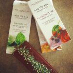 Lisa Ray Instagram - Eat your spirulina! These handcrafted, organic chocolates by an Australian raw food chef are the first of their kind here in #HongKong Picked them up at #GenieJuicery in #IFCMall #HongKong #delicious #nutritious #chocofanatic #comfortfood #RaiztheBar