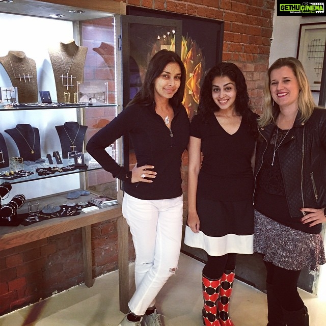 Lisa Ray Instagram - Celebrated the art of repurposing by stopping by @luxuryafrica to meet #CharmaineTaylor and learn more about @legacycollection. Charmaine crafts unique jewellery using actually pieces of the original high security fence from #RobbenIsland, where #Madiba was imprisoned. I was moved to pick up the #Deliverance ring and a pendant. Check out Charmaine's work when in #Capetown and the well curated Atelier. Thanks @nataliebbecker for the introduction #InspiredFreedom #Capetown