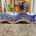 Lisa Ray Instagram – A seat for #StrongWomen, don’t miss this mosaic encrusted dedication while browsing in the #Watershed at the Waterfront.
#Capetown #SouthAfrica