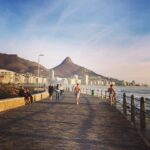 Lisa Ray Instagram - Love that I can say 'heading home' to this view after a long bike ride, for a sundowner drink. #Capetown #SeaPoint