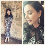 Lisa Ray Instagram - How gorgeous is this @peacock_bride dress and @maithilikabrejewellery earrings? The flattering silhouette made me feel womanly and comfortable in my own skin at the #FusiaFete2015 in Toronto. Thanks @aakanksha.a for styling and @shirleywu88 for makeup and hair. #FalguniandShanePeacock