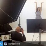 Lisa Ray Instagram - Thanks @lauradenton for sharing your view from the shoot for #CanadianLiving. If you're happy and you feel it raise your hands!