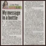 Lisa Ray Instagram - Latest column for @DNA is triggered by taking the time to listen to my body and heart's messages. Can you hear the call? Read the piece online here: http://www.dnaindia.com/entertainment/report-my-message-in-a-bottle-writes-lisa-ray-2072193