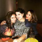 Lisa Ray Instagram – With my gorgeous Bombay belles @preetasukhtankar and @malaikaarorakhanofficial in #Toronto just before my departure. #gurlz #friends #Cibo