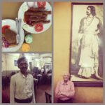 Lisa Ray Instagram - #IndianCoffeeHouse #CollegeStreet #iconic #adda #Kolkata #Tagore #MyBaba