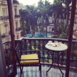 Lisa Ray Instagram - Before any of the other luxury properties in India, there was the 'Grand Dame' of Kolkata, the #OberoiGrandHotel in Chowringhee. There is no more perfect setting for a cuppa. #India