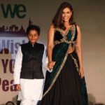 Lisa Ray Instagram – Honored to #Walk4Peace at  #Welingkar in Mumbai on 11/26 with this adorable munchkin. Who better to represent hope and the future…#Peace #Hope