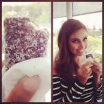 Lisa Ray Instagram – Mmmm…my first #Lamington. Savoured @insightvacations hq in #Sydney. #Australia #sweets