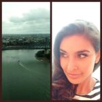 Lisa Ray Instagram – Storm’s a-coming here in #Brisbane as you can see from my hotel room…#Australia