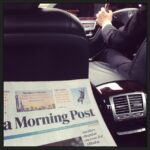 Lisa Ray Instagram – Local headlines. #Glocal #Travelista #HongKong