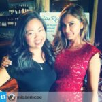 Lisa Ray Instagram – #Repost from @missemcee 
Had an amazing time in #Vancouver sharing #InsightMoments with @lisaraniray! #travelista #fullon #bouquet