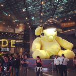 Lisa Ray Instagram – Can someone please explain this dystrophic teddy bear to me? #Dohaairport #travelistatales