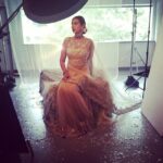 Lisa Ray Instagram – Behind the scenes at the #JoyDatta shoot