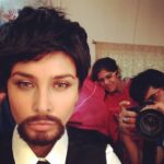 Lisa Ray Instagram - #BlueSteel #Mumbai #Rado #genderbender