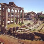 Lisa Ray Instagram - All roads lead to #Rome. Another pilgrimage to see the #bellybutton of the Western world before catching our flight home. #Forum #Rome #Italy #InsightMoments