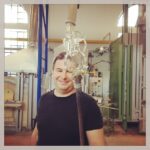 Lisa Ray Instagram - Never met a #Murano piece I haven't loved...#Glassware maestro #Enrico impresses with his skills at #artivenezianeallagiudecca