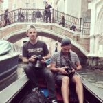 Lisa Ray Instagram - When filming #InsightMoments on the go, it's essential to work with a great team, cause you never know when you'll have to share a #Gondola. Very lucky to work with Doug and @brandoncolewidener. Not sure how the boys feel in this moment :)