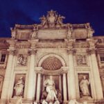 Lisa Ray Instagram - Eternal inspiration against a velvet sky. #Rome #insightitaly