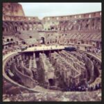 Lisa Ray Instagram - I have reason to believe mass entertainment started here. The Real Gladiators of Roma? #Colosseum image courtesy @xabbiemaymuax