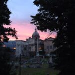 Lisa Ray Instagram - The tenderest sky in the Eternal City tonight at the #Forum. #insightmoments