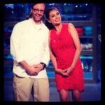 Lisa Ray Instagram – Two peas in a pod. With Wylie Dufresne. #topchefcanada