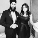 Lisa Ray Instagram – With elegant and eloquent ON MPP and tastemaker @JagmeetNDP. @SinghStStyle pay attention Yo!