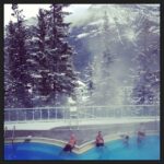 Lisa Ray Instagram - #Steamyhotsprings #Banff