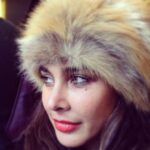 Lisa Ray Instagram - Channeling my inner Dostoyevsky heroine enroute to Ottawa to perform #Taj at the Museum of Civilization. Wearing my mum 's hat.