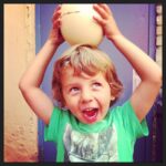 Lisa Ray Instagram – The tyrannosaur has flown. Toby and his Dino egg