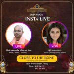 Lisa Ray Instagram – Hare Krishna 🙏🏼
Looking forward to this conversation with @nityananda_charan_Das with gratitude this Friday Dec 4th