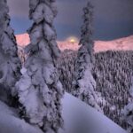 Lisa Ray Instagram - Posted @withregram • @syeed72 #yesterday’s #beavermoonrise on #eveningridge above #hummingbirdpass in #canada . We're #skitouring #alwaysascending in the #backcountry 💙 - - - #iheartwh20 #skiing #mountains #findingawesome #explorebc #wildernessculture #thegreatoutdoors #powhub #totescanadian #tourcanada #hiking #montañas #nelsonkootenaylake #splitboarding #mountain #skiday24