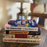 Lisa Ray Instagram - Current book pile.