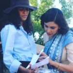 Lisa Ray Instagram - Posted @withregram • @shamimsarif #BehindTheScenes on #TheWorldUnseen as @beneaththesheetz shares her sides with @lisaraniray... What a wonderful experience it was to shoot this film in South Africa, from my first novel, with these wonderful actors and friends from #ICantThinkStraight - in a world when the industry believed there was no distribution potential for movies featuring women of colour it was not easy for @hananfkattan to pull off #womeninfilm