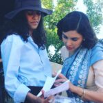 Lisa Ray Instagram – Posted @withregram • @shamimsarif #BehindTheScenes on #TheWorldUnseen as @beneaththesheetz shares her sides with @lisaraniray… What a wonderful experience it was to shoot this film in South Africa, from my first novel, with these wonderful actors and friends from #ICantThinkStraight – in a world when the industry believed there was no distribution potential for movies featuring women of colour it was not easy for @hananfkattan to pull off #womeninfilm