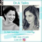 Lisa Ray Instagram - Repost from @aditigovitrikar using @RepostRegramApp - Starting the weekend on a high note, my guest today on #DrATalks is someone with a reputation for taking on challenging issue-oriented roles be it through her movies or conversations in real life; @lisaraniray. Lisa is an internationally acclaimed performer, author, columnist, television personality & public speaker who also finds herself passionate about being a humanitarian, a wellness activist, a meditation and yoga proponent besides being an entrepreneur. Whoa! The sheer list of titles and labels Lisa dons is so impressive, I can't wait to chat with her about her journey, motivations, passions & more at 6 PM Today. See you all! . . #DrAditiGovitrikar #WellnessExpert #LisaRay #Wellbeing #CrisisManagement #Covid_19 #Pandemic #Health #CoronaVirus #Positivity #Happiness #Psychology #SelfImprovement #Gratitude #StayHome #StayIndoors #StaySafe