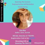 Lisa Ray Instagram – Repost from @keshavsurifoundation using @RepostRegramApp – The final edition of Queering The Pitch LIVE is here this Saturday at 7 PM (IST), Link in bio to register.

How the presence of right queer representation in the global content revolution is changing the way the queer community is being perceived and accepted. The culture shift through art. Is society becoming a reflection of the content the world is consuming today?

About The Moderator:
Lisa Ray (@lisaraniray) is an actor, author, columnist, model, performer, philanthropist, social activist, television and theater personality.
Through her acting career, Ray has demonstrated a penchant for same sex portrayals in The World Unseen, I Can’t Think Straight, and the recent popular online series @_four_more_shots 

#ItGetsBetterIndia #MadeInHeaven #PureLove #KSFoundation #AlwaysProud