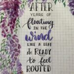 Lisa Ray Instagram - Thank you for this quote from #closetothebone interpreted with calligraphic care. This feels very timely, though I wrote this a few years ago. We’ve been ping ponging between fantasy and forgetting in our minds. What will the world be like when we emerge, blinking, into a new reality? For myself, after years of wafting from city to city, putting down metaphorical roots feels imperative now.