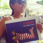 Lisa Ray Instagram – Un doux souvenir d’Avignon.