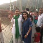 Lisa Ray Instagram - Two years ago @sujstyle and I in Rishikesh On the hunt for Nirvana Seekers there are in plenty: but they are almost all seekers of personal advantage. I find so few seekers of truth - Hakim Jami