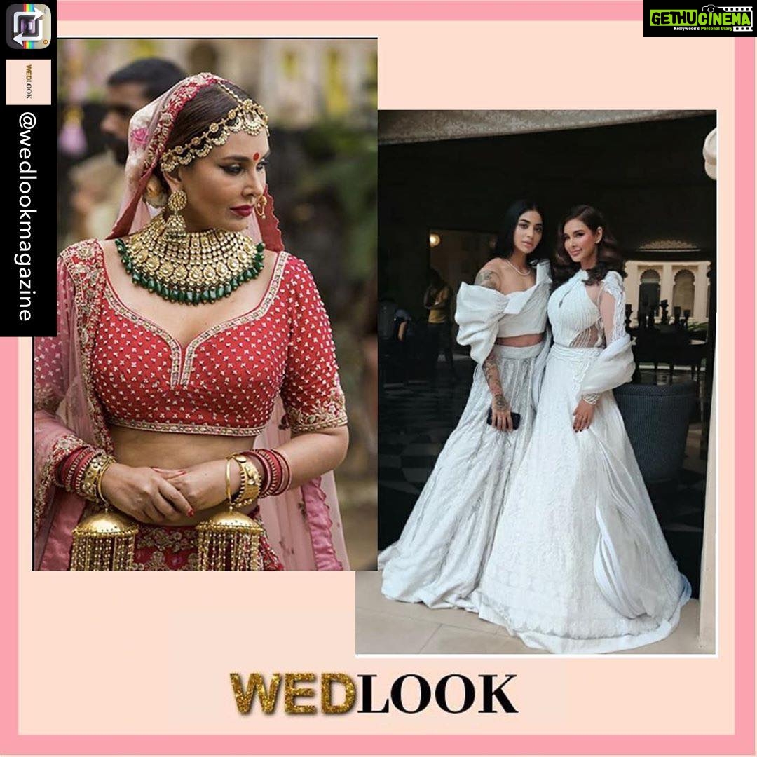 Lisa Ray Instagram - Repost from @wedlookmagazine using @RepostRegramApp - Lisa Ray has raised the bar just high enough in @4moreshotspls along side Bani J. Love truly has no caste, color or gender and we are proud to see India adapting to it slowly. Lisa Ray rocking the @dollyjstudio and @raabtabyrahul Both of them looking absolutely stunning in @gauravguptaofficial styled by @aasthasharma @reannmoradian @lisaraniray @banij #weddingday #indianwedding #brides #makeupartistdelhi #indianbride #punjabiwedding #bigfatwedding #coupleshot #couplegoals #weddingdecor #weddinginspiration #weddingphoto #wedlook #weddingrings