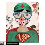 Lisa Ray Instagram - Repost from @dianesinghjaipur using @RepostRegramApp - Here's to the weekend warriors and holiday heroes! #thankyounurses for all you do every day to care for us. In this hard times, you are taking exceptional risks and sacrifices and we cannot be more thankful. Happy International Nurses Day 2020 Image by @theinkbucket