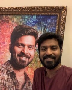 Ma Ka Pa Anand Instagram - Thanks @icandy_gifts for the special surprise and thanks @vimalan_chand u made my day 😎🤩