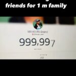 Ma Ka Pa Anand Instagram – One million family 😍