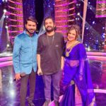 Ma Ka Pa Anand Instagram – Super singer 8 grand launch @ddneelakandan @sidsriram @vijaytelevision