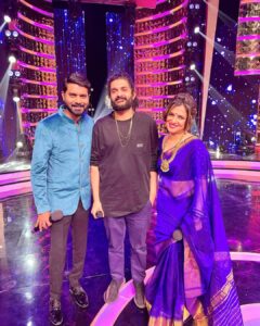 Ma Ka Pa Anand Instagram - Super singer 8 grand launch @ddneelakandan @sidsriram @vijaytelevision